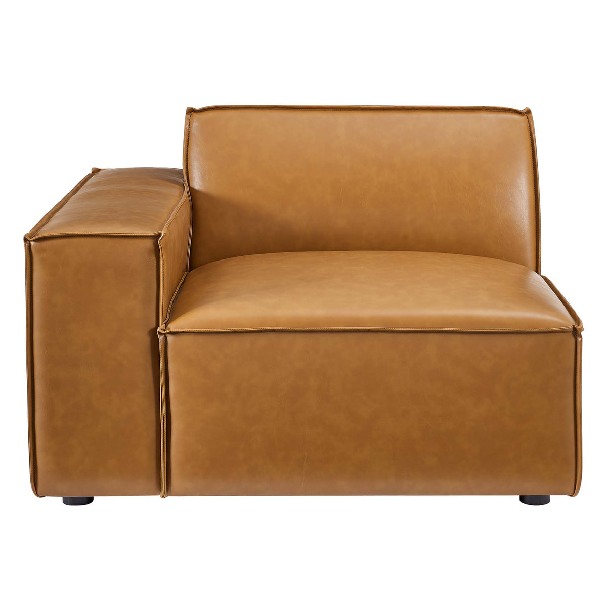 Restore 3-Piece Vegan Leather Sofa by Modway