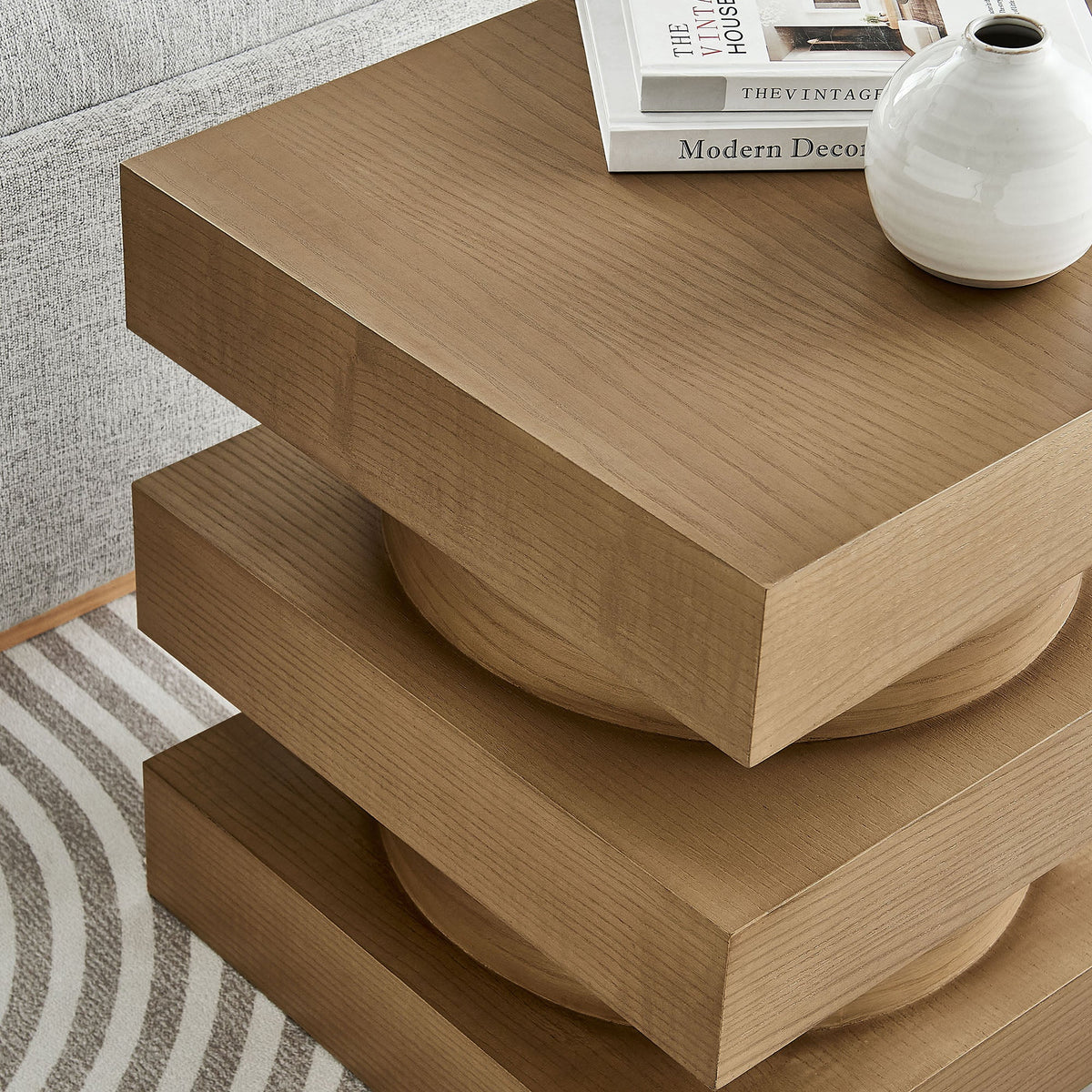 Perpetuate Totem End Table