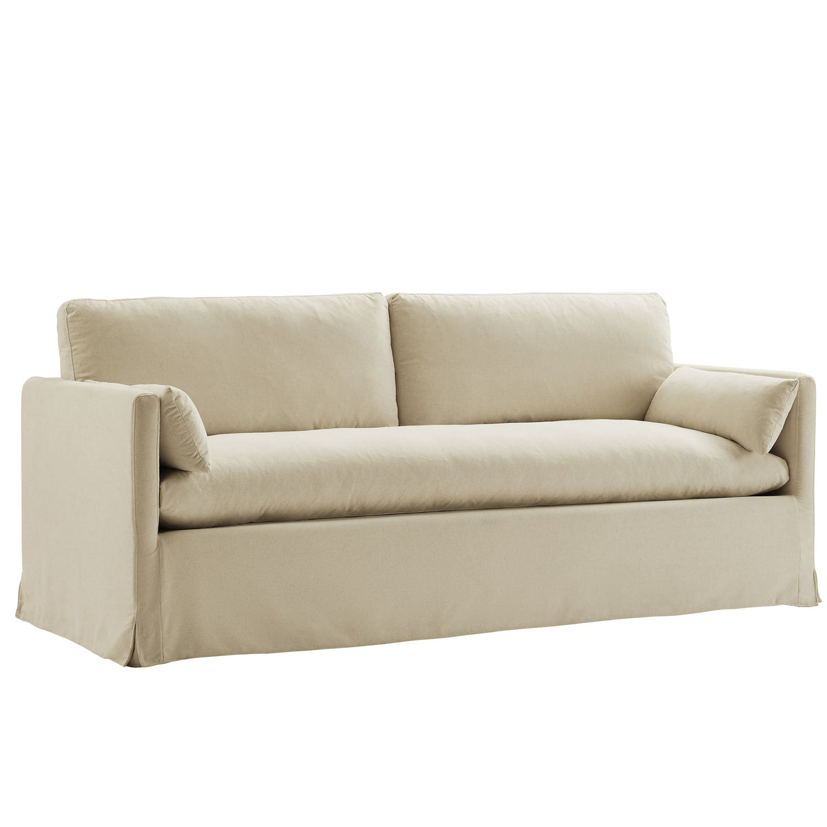Wellfleet 85" Slipcovered Fabric Sofa