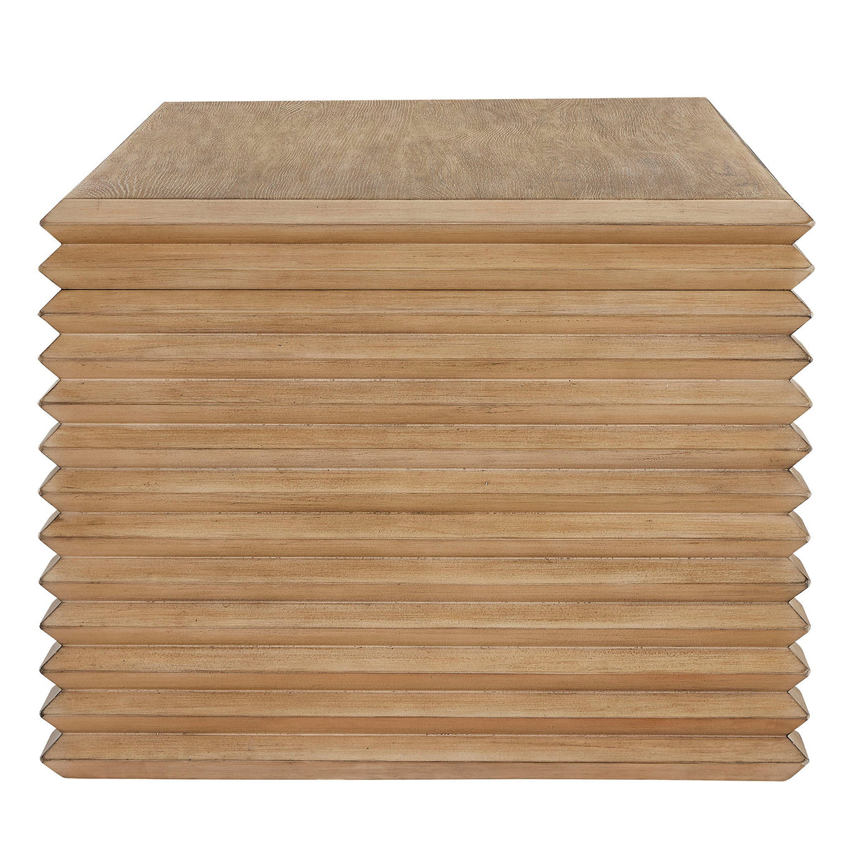 Canto Rectangular Stacked Design Coffee Table