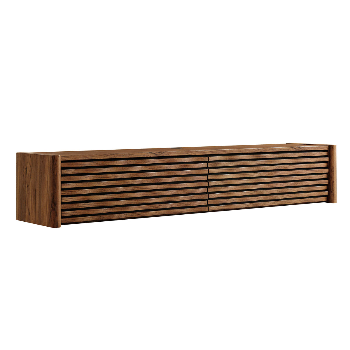 Emric Wave 71" Wall-Mounted TV Cabinet by Modway