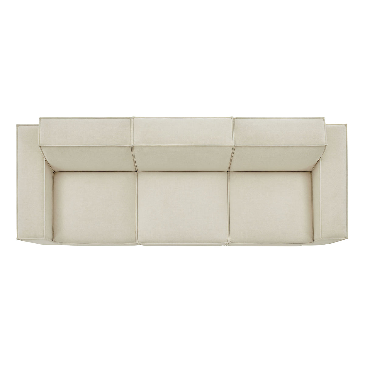 Restore 3-Piece Performance Fabric Upholstered Modular Sofa Set by Modway