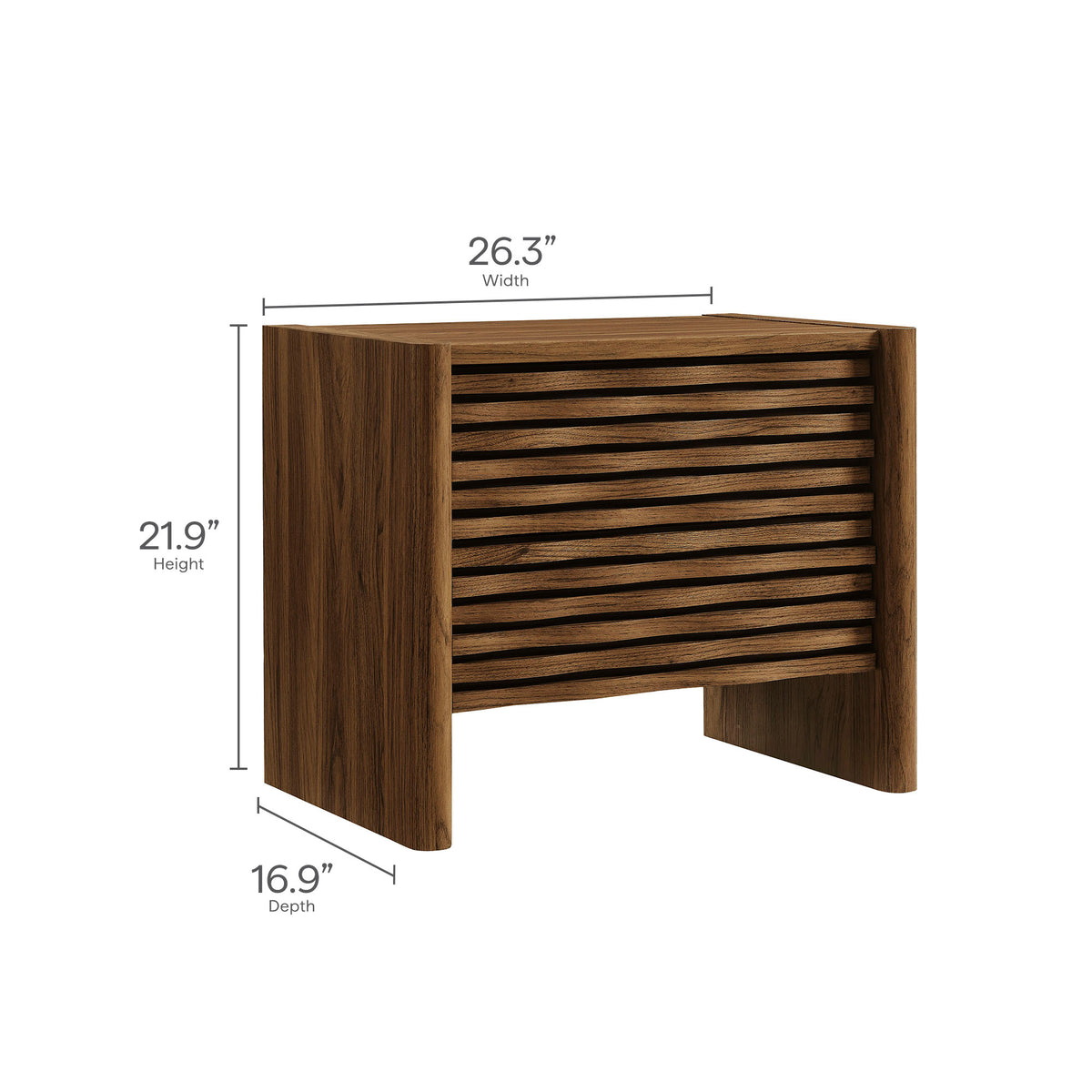 Emric Wave Nightstand by Modway