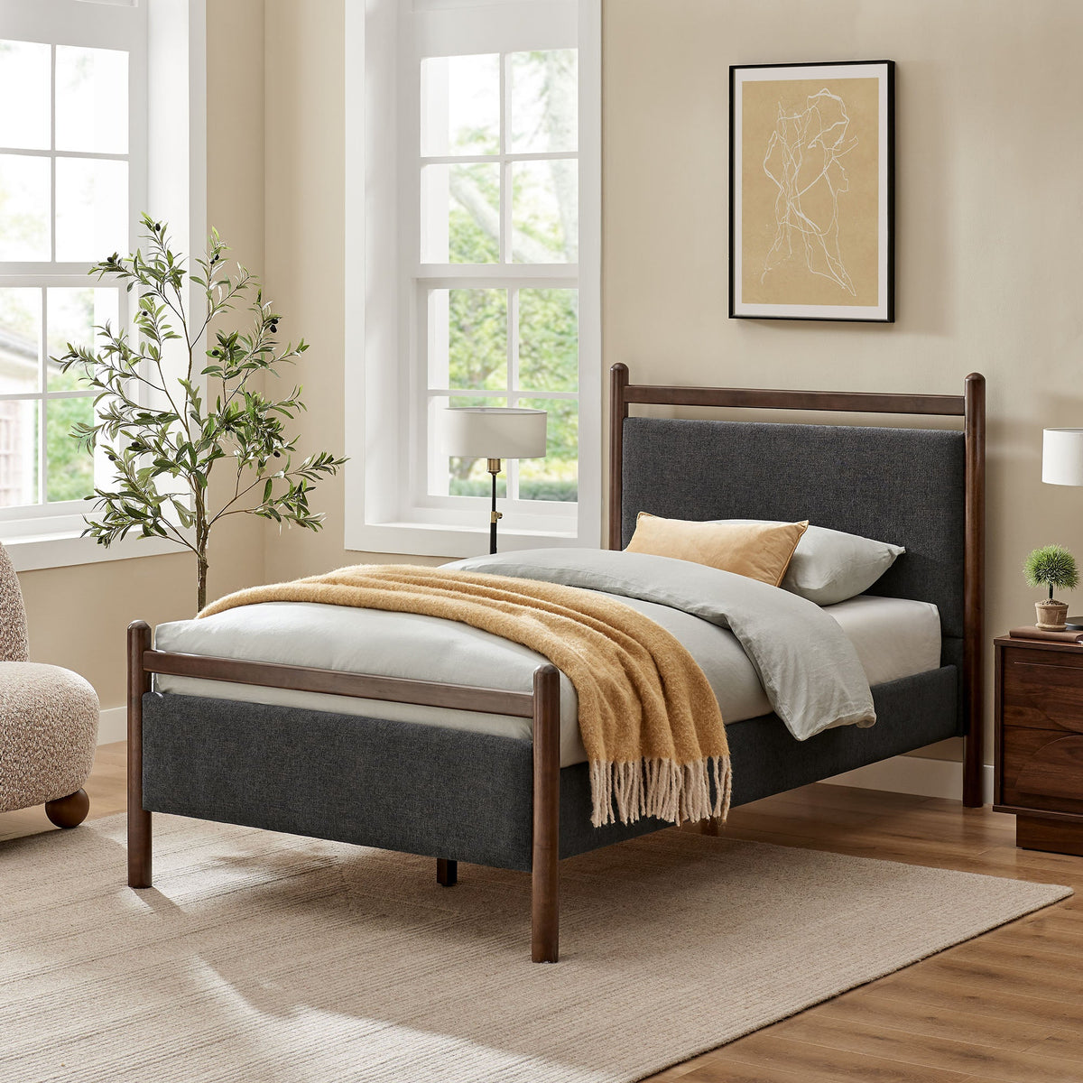 Ginny Platform Bed Frame by Modway