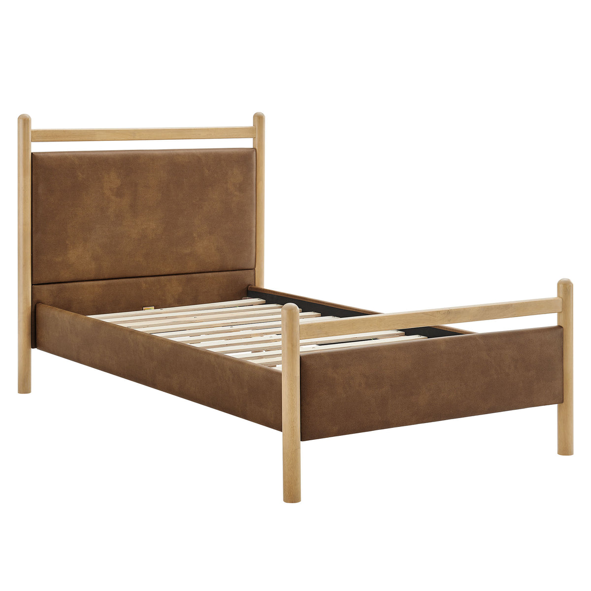 Ginny Vegan Leather Platform Bed Frame by Modway