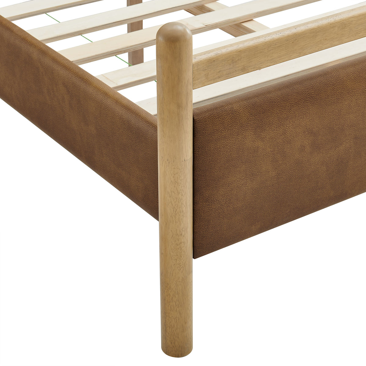 Ginny Vegan Leather Platform Bed Frame by Modway