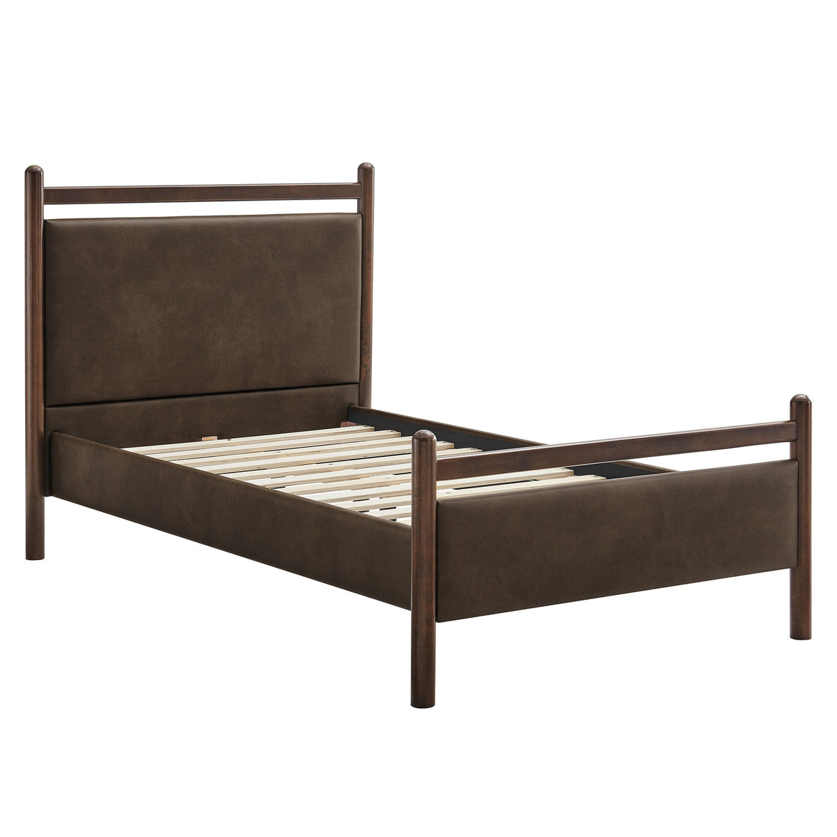 Ginny Vegan Leather Platform Bed Frame by Modway