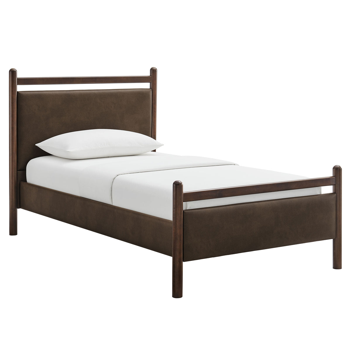 Ginny Vegan Leather Platform Bed Frame by Modway