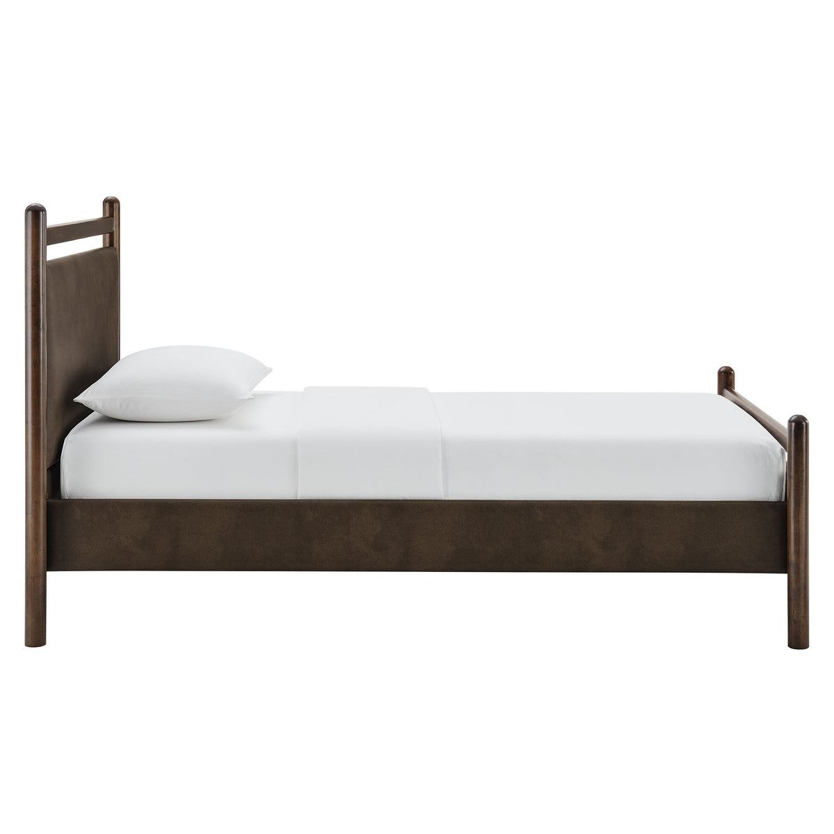 Ginny Vegan Leather Platform Bed Frame by Modway