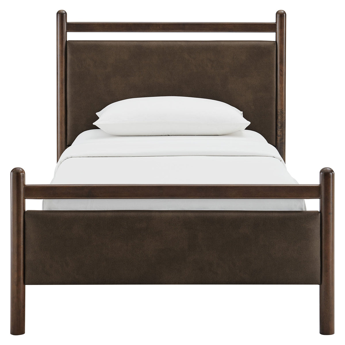 Ginny Vegan Leather Platform Bed Frame by Modway