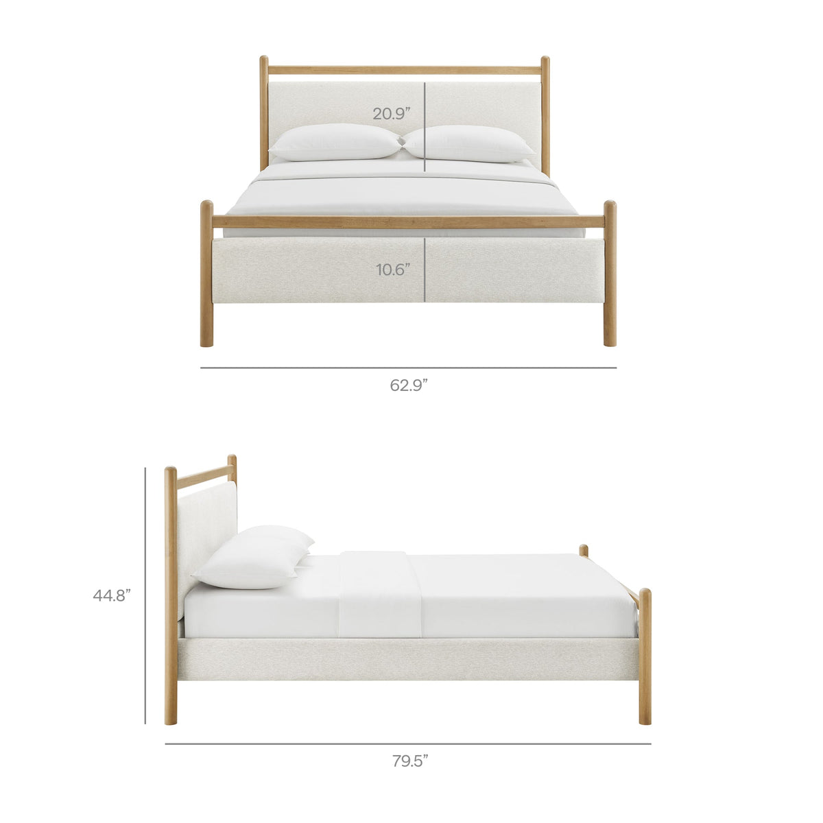 Ginny Platform Bed Frame by Modway