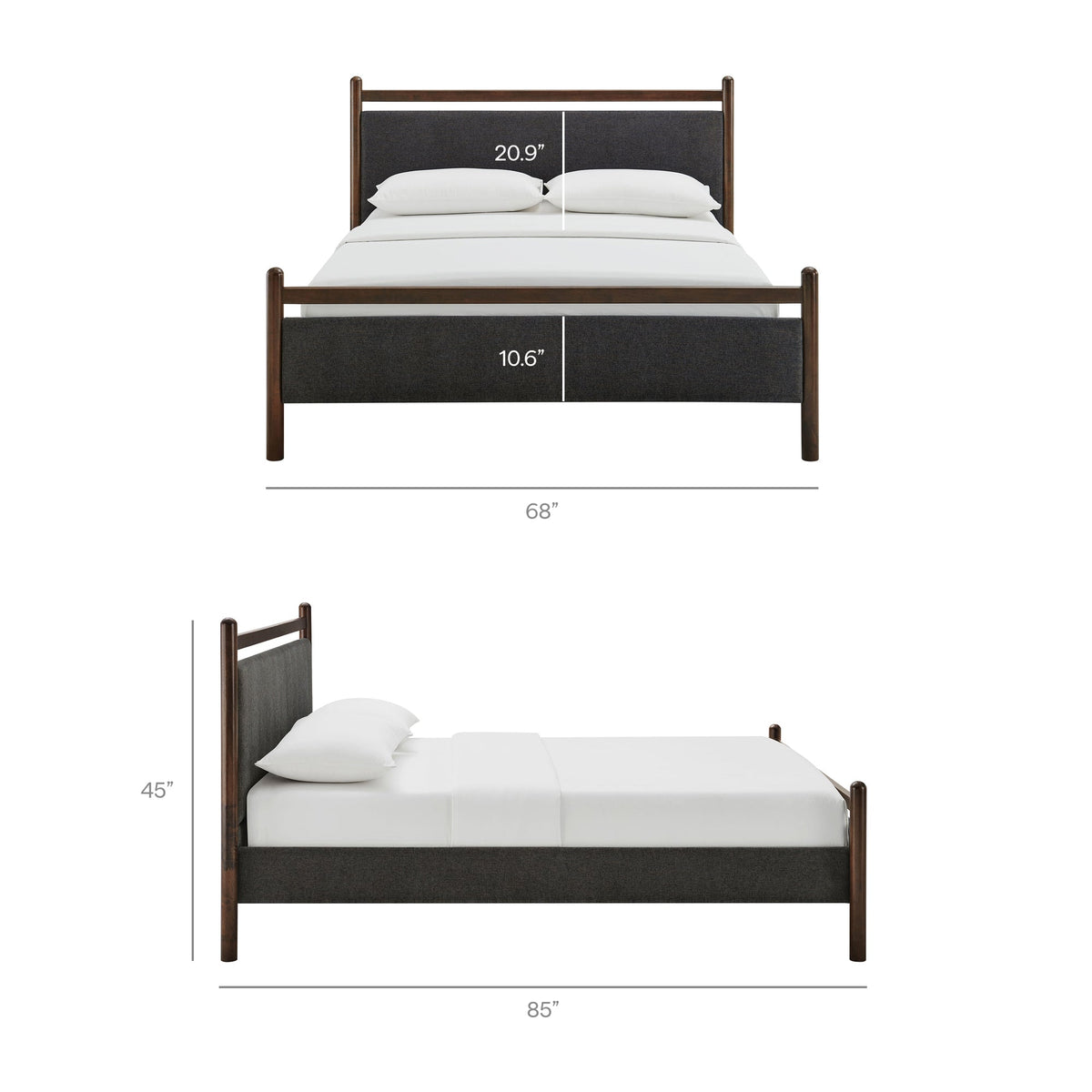 Ginny Platform Bed Frame by Modway