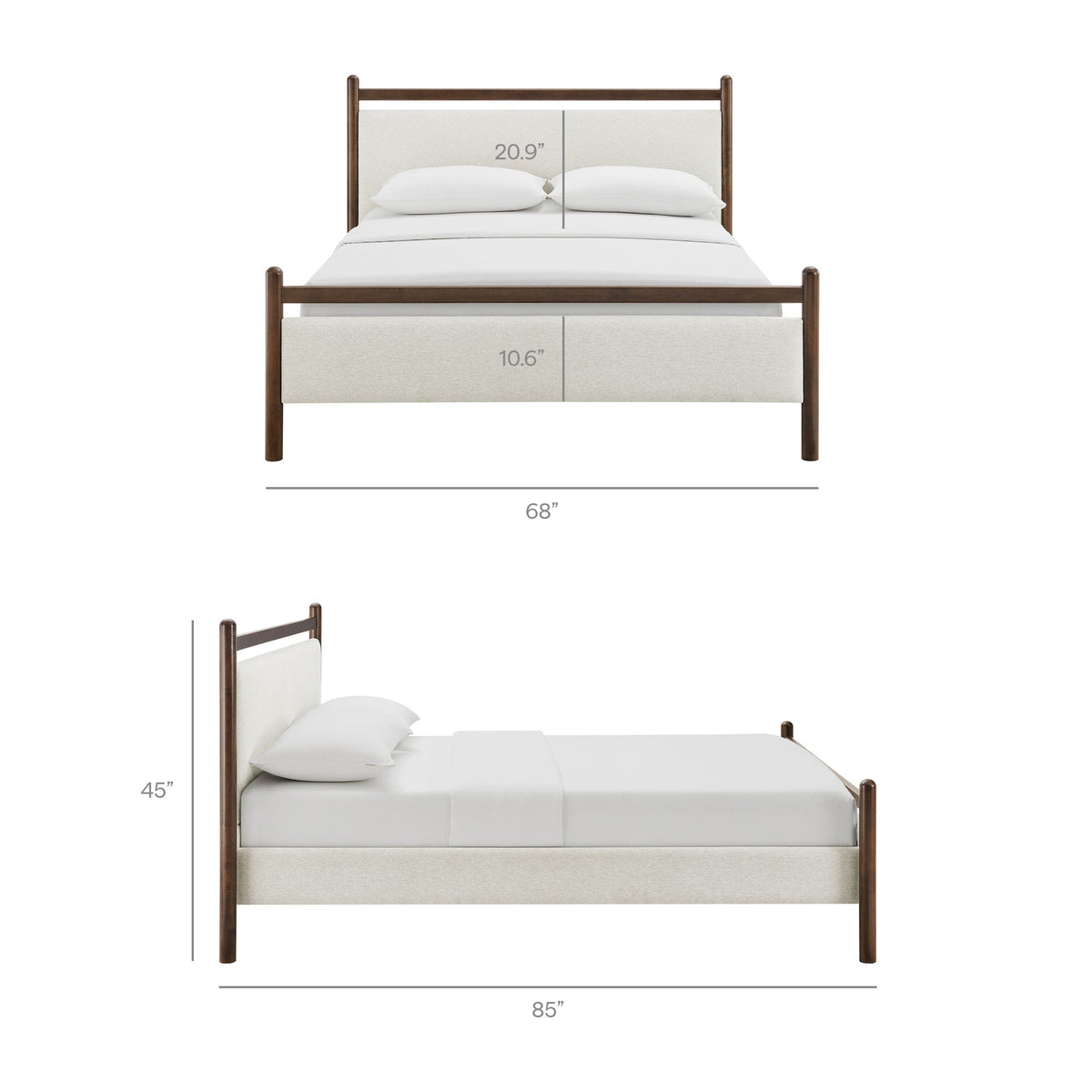 Ginny Platform Bed Frame by Modway