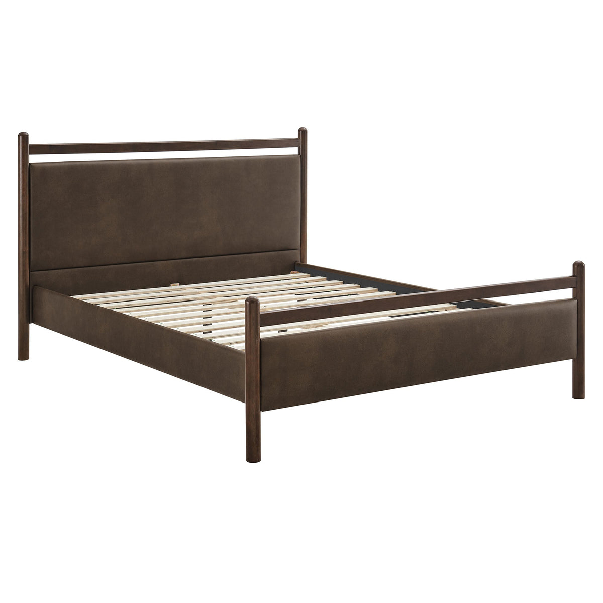 Ginny Vegan Leather Platform Bed Frame by Modway