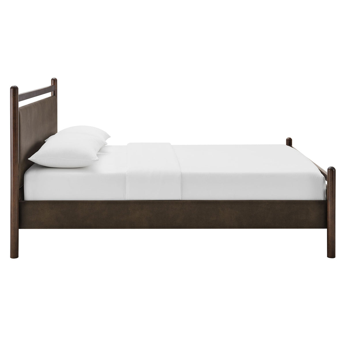 Ginny Vegan Leather Platform Bed Frame by Modway