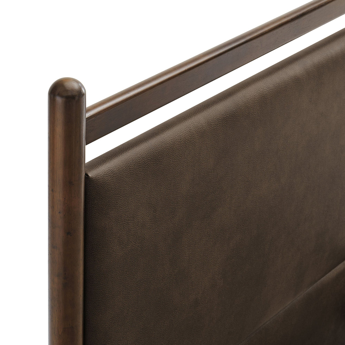 Ginny Vegan Leather Platform Bed Frame by Modway